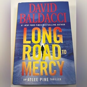 Long road mercy David Baldacci Hardcover Signed